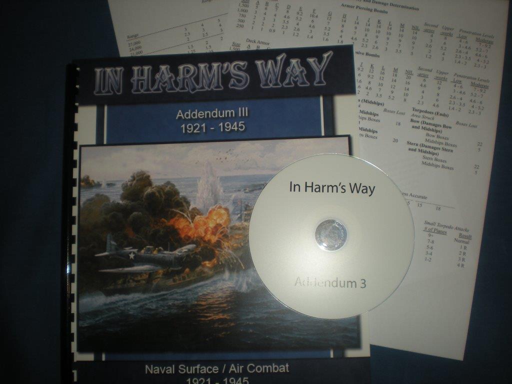 (image for) In Harm's Way: Addendum III 1921-1945