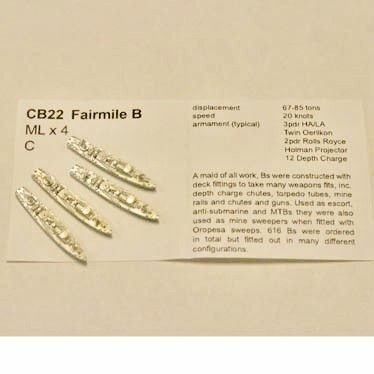 (image for) CB22 Fairmile B ML